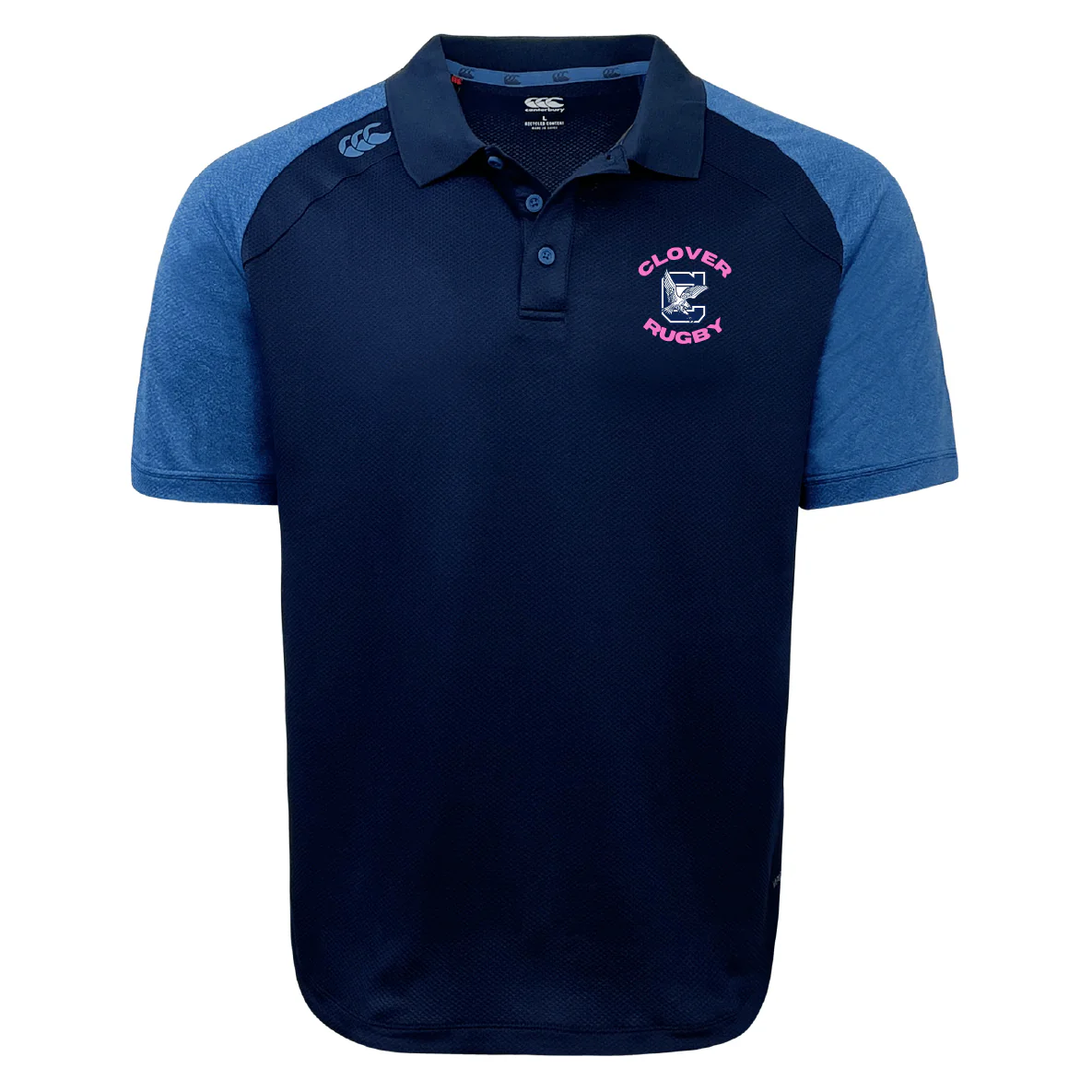 Clover Middle Girls Elite Polo by Canterbury