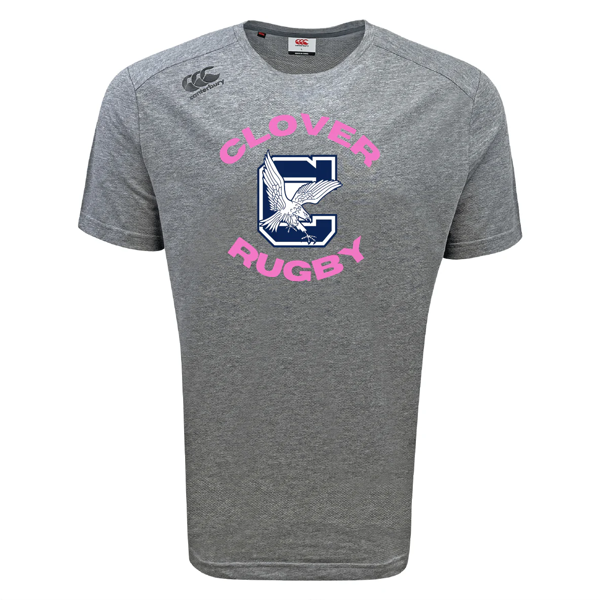 Clover Middle Girls Tempo Vapodri T-Shirt by Canterbury