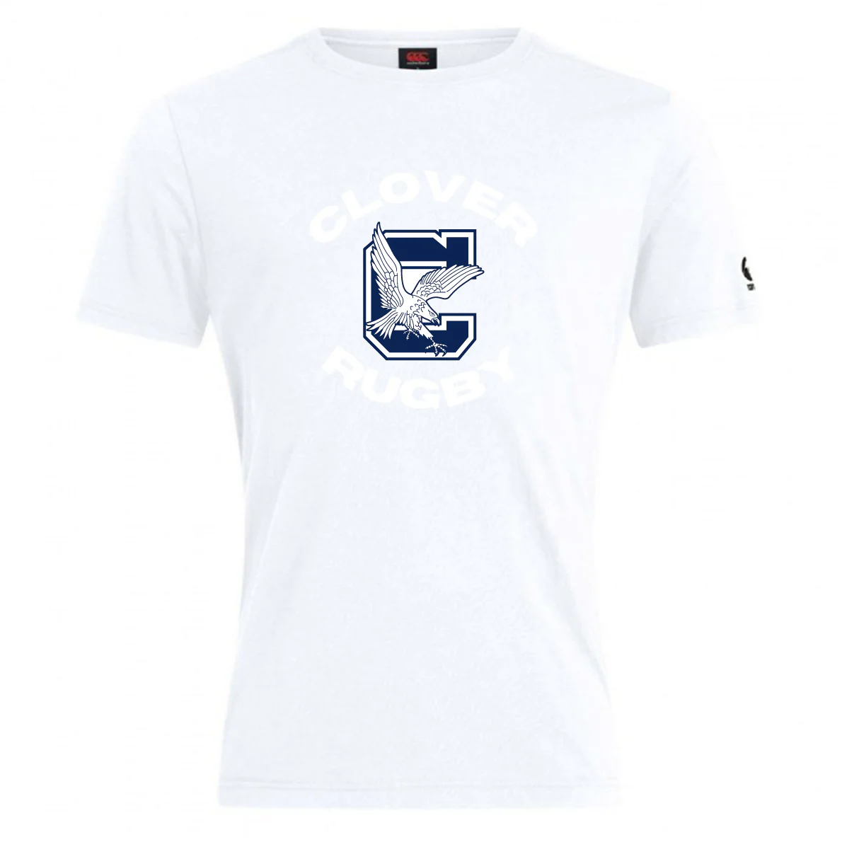 Clover Middle School Club Plain Tee by Canterbury - Image 3
