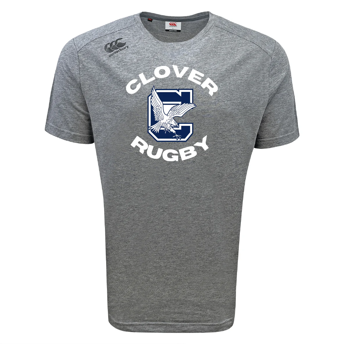 Clover Middle School Tempo Vapodri T-Shirt by Canterbury