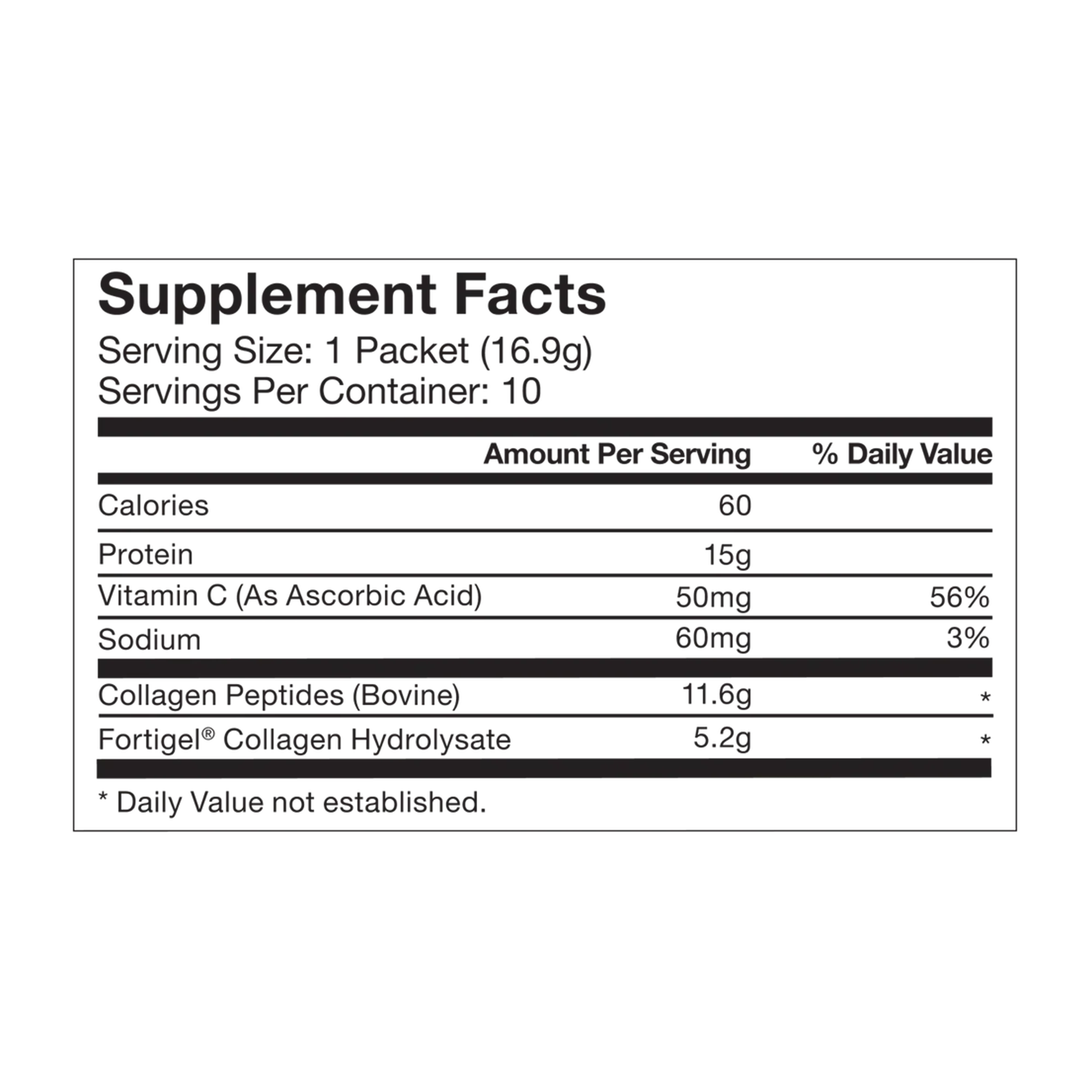 Momentous COLLAGEN PEPTIDES 10-Pack Travel Pouches - Image 3