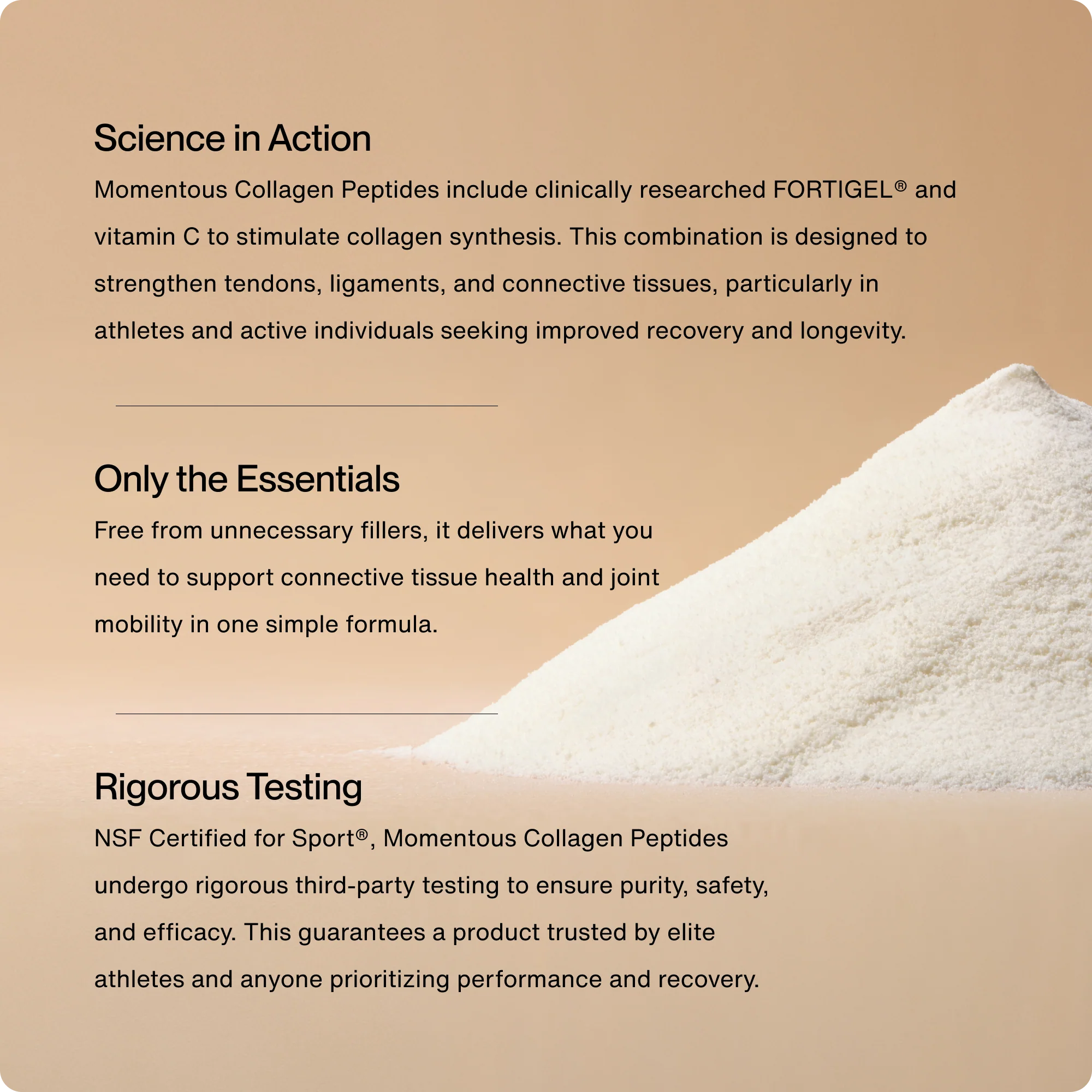 Momentous Collagen Peptides 10-Travel Packs - Image 3