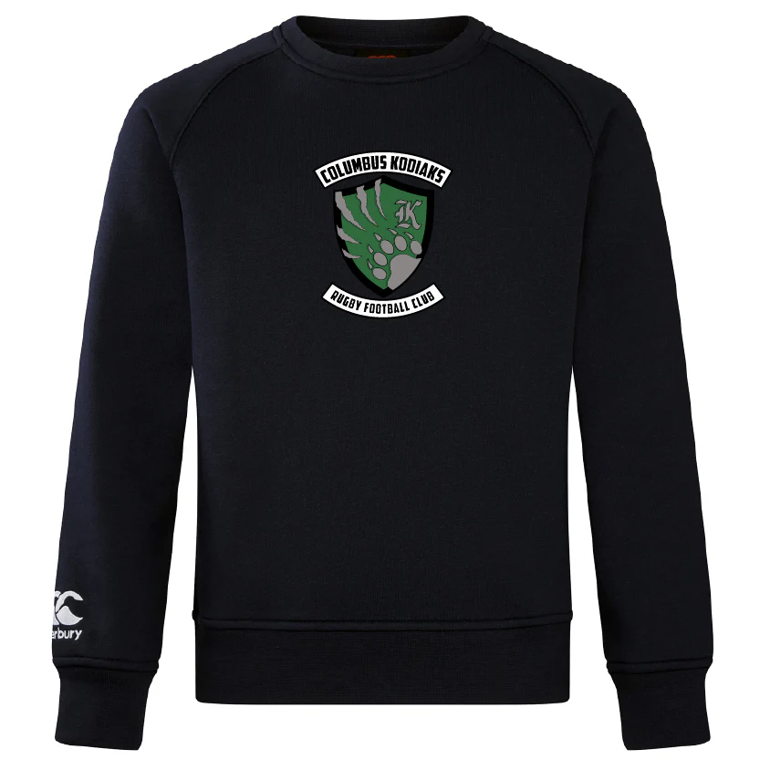 Columbus Kodiaks Full Color Logo Club Crew Sweatshirt by Canterbury
