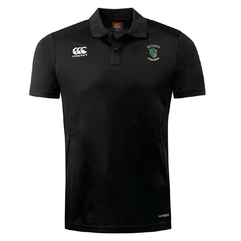 Columbus Kodiaks Full Color Logo Club Dry Polo by Canterbury