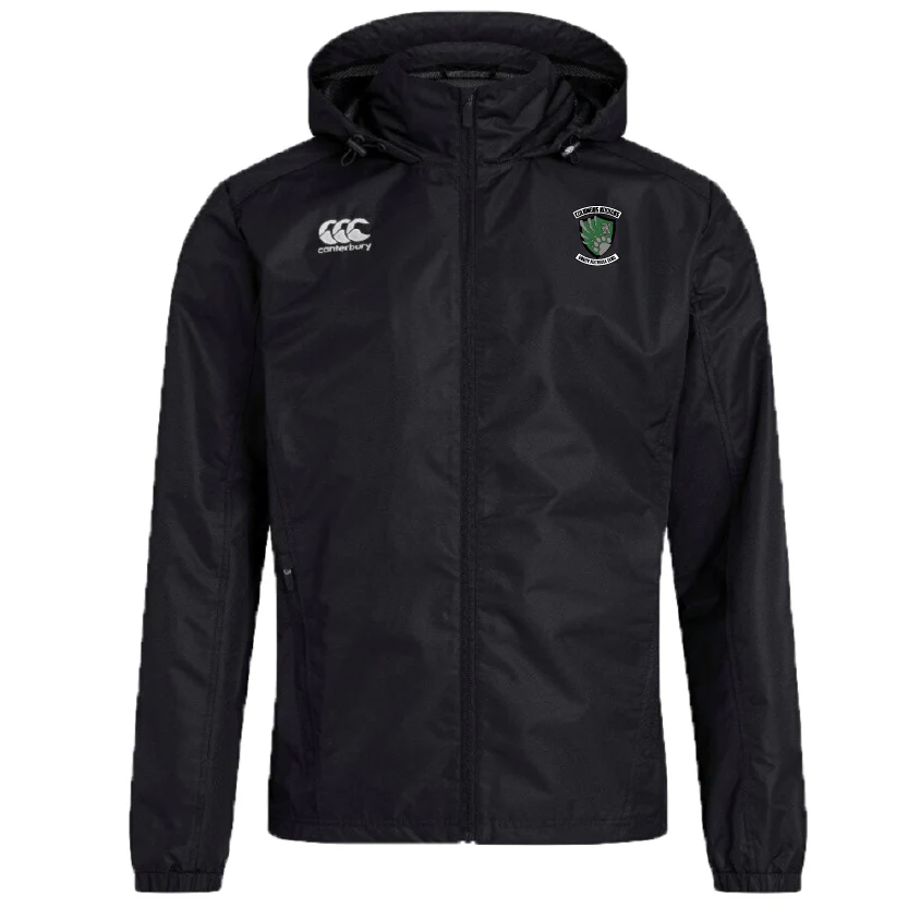 Columbus Kodiaks Full Color Logo Club Vaposhield Full Zip Rain Jacket by Canterbury