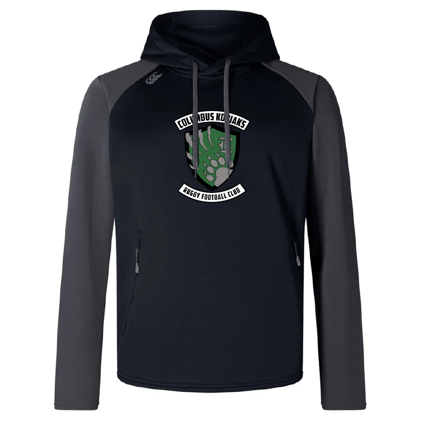 Columbus Kodiaks Full Color Logo Elite Training Hoody by Canterbury