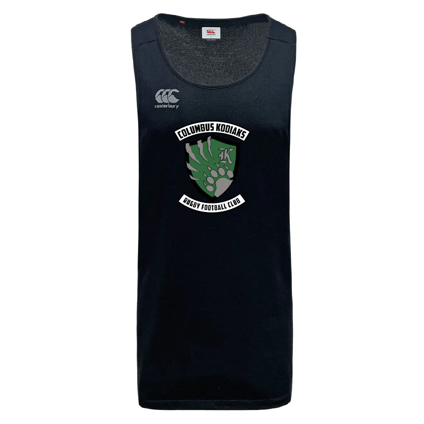 Columbus Kodiaks Full Color Logo Tempo Vapodri Singlet by Canterbury