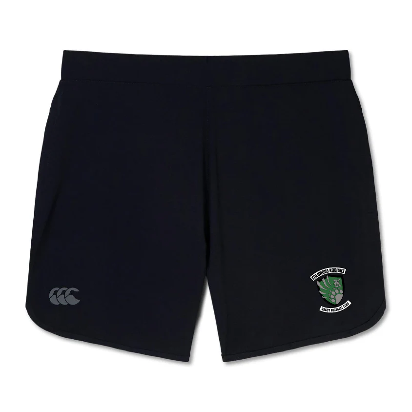 Columbus Kodiaks Full Color Logo Women's Elite Woven Short by Canterbury