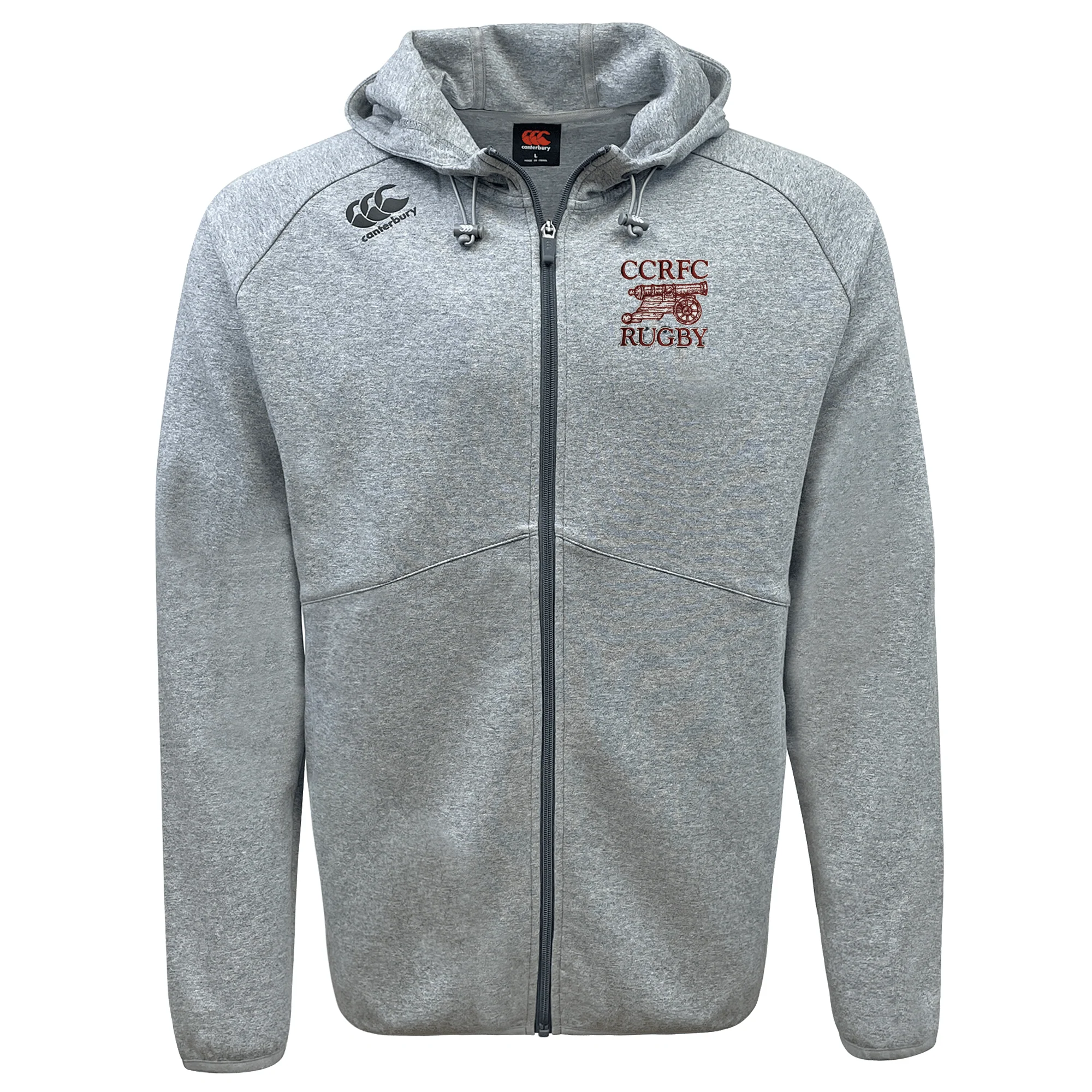 Concord Carlisle Rugby Tempo Vapodri Full-Zip Hoodie by Canterbury - Image 2
