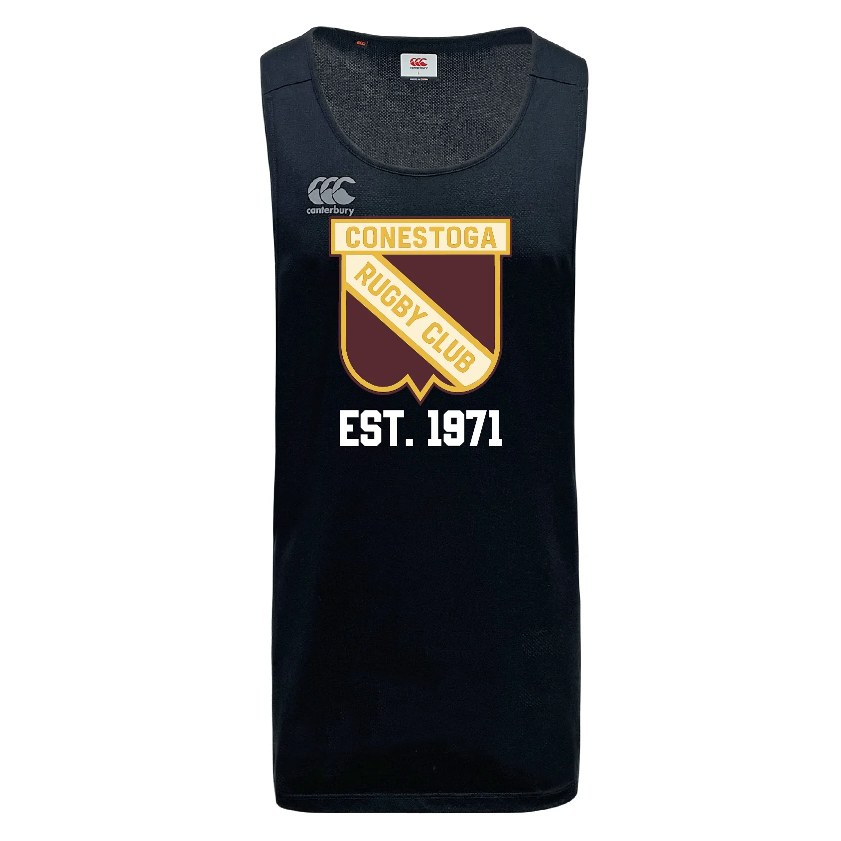 Conestoga Rugby Tempo Vapodri Singlet by Canterbury
