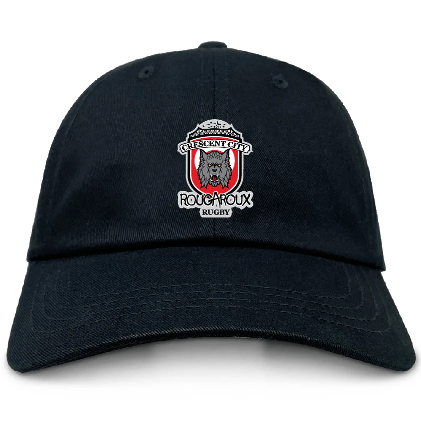 Crescent City Rougaroux Adult Low-Profile Cotton Twill Dad Cap