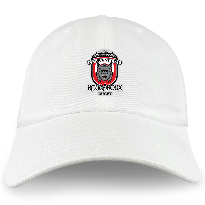 Crescent City Rougaroux Adult Low-Profile Cotton Twill Dad Cap - Image 2