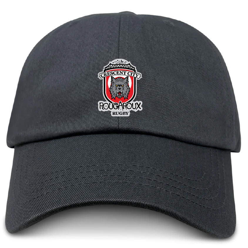Crescent City Rougaroux Adult Low-Profile Cotton Twill Dad Cap - Image 3