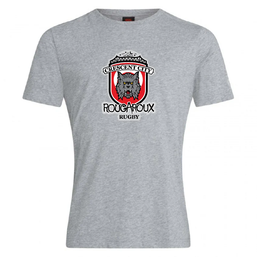 Crescent City Rougaroux Club Plain Tee by Canterbury - Image 3