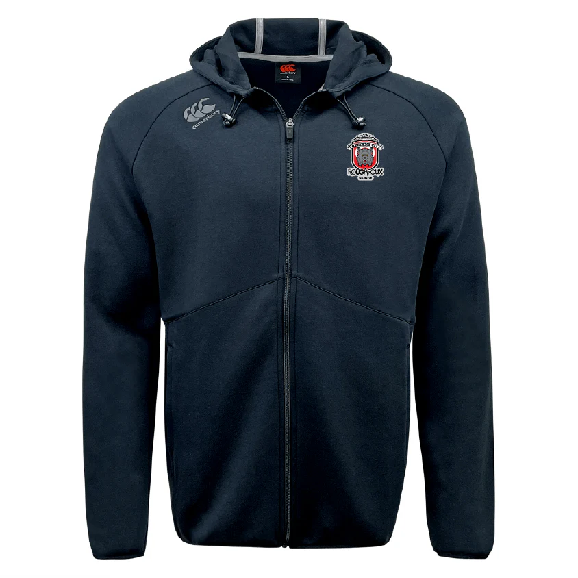 Crescent City Rougaroux Tempo Vapodri Full-Zip Hoodie by Canterbury - Image 2