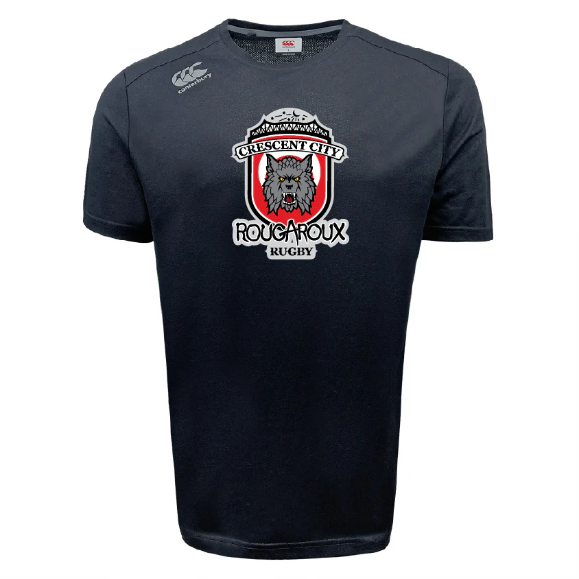 Crescent City Rougaroux Tempo Vapodri T-Shirt by Canterbury