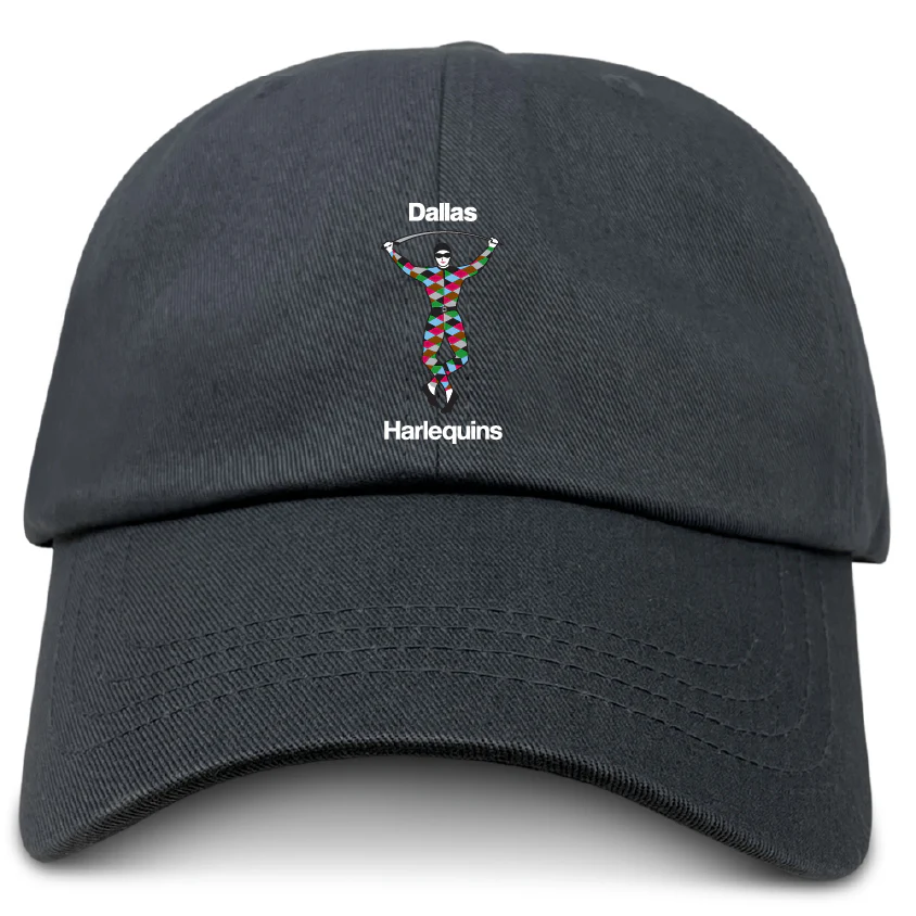 Dallas Harlequins Adult Low-Profile Cotton Twill Dad Cap - Image 2