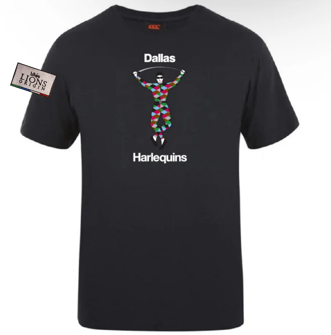 Dallas Harlequins Lions Origin Club Plain Tee by Canterbury - Image 2