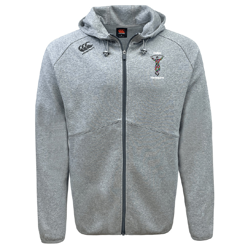 Dallas Harlequins Tempo Vapodri Full-Zip Hoodie by Canterbury - Image 2