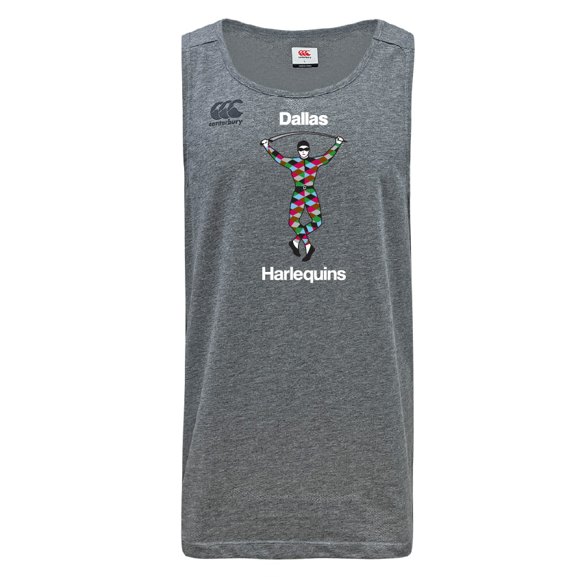 Dallas Harlequins Tempo Vapodri Singlet by Canterbury - Image 2