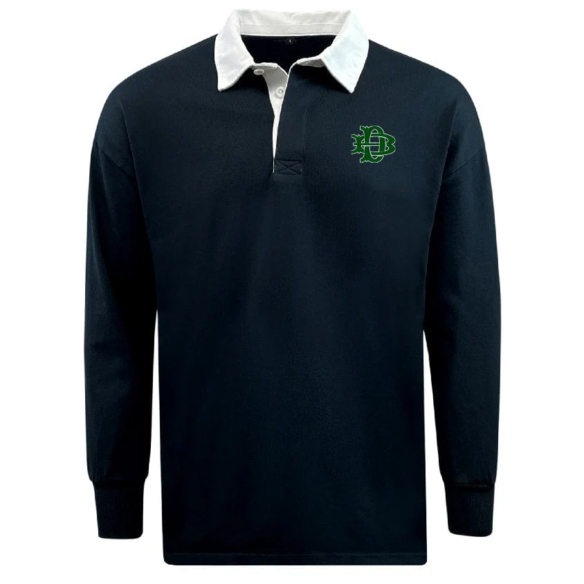 Denver Barbarians Classic Long Sleeve Solid Rugby Jersey