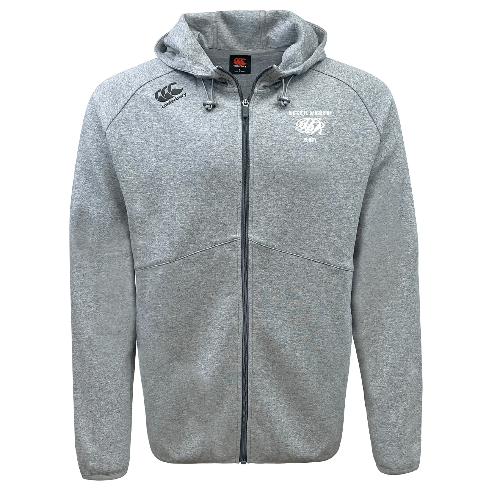 Districts Barbarian RFC Tempo Vapodri Full-Zip Hoodie by Canterbury - Image 2