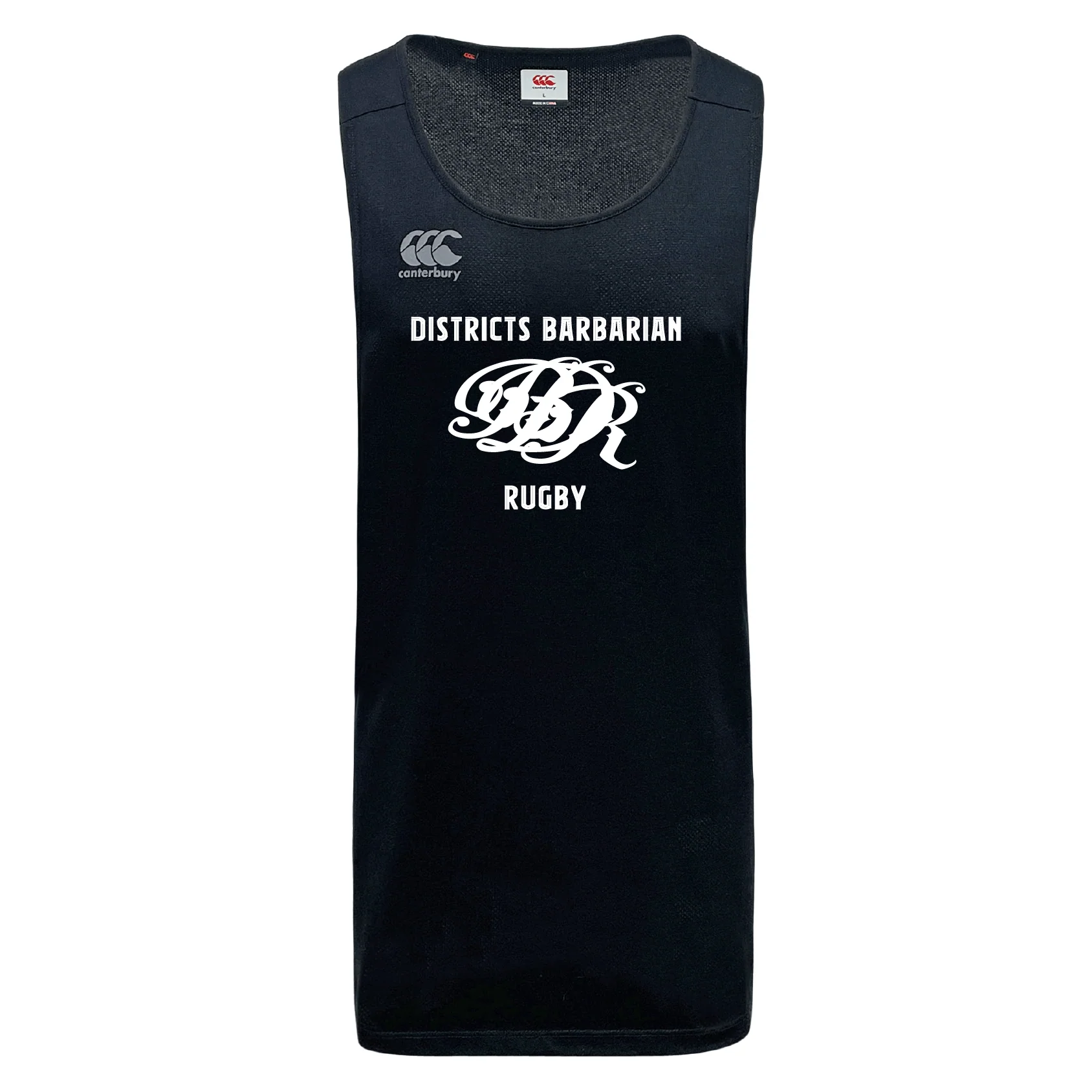 Districts Barbarian RFC Tempo Vapodri Singlet by Canterbury