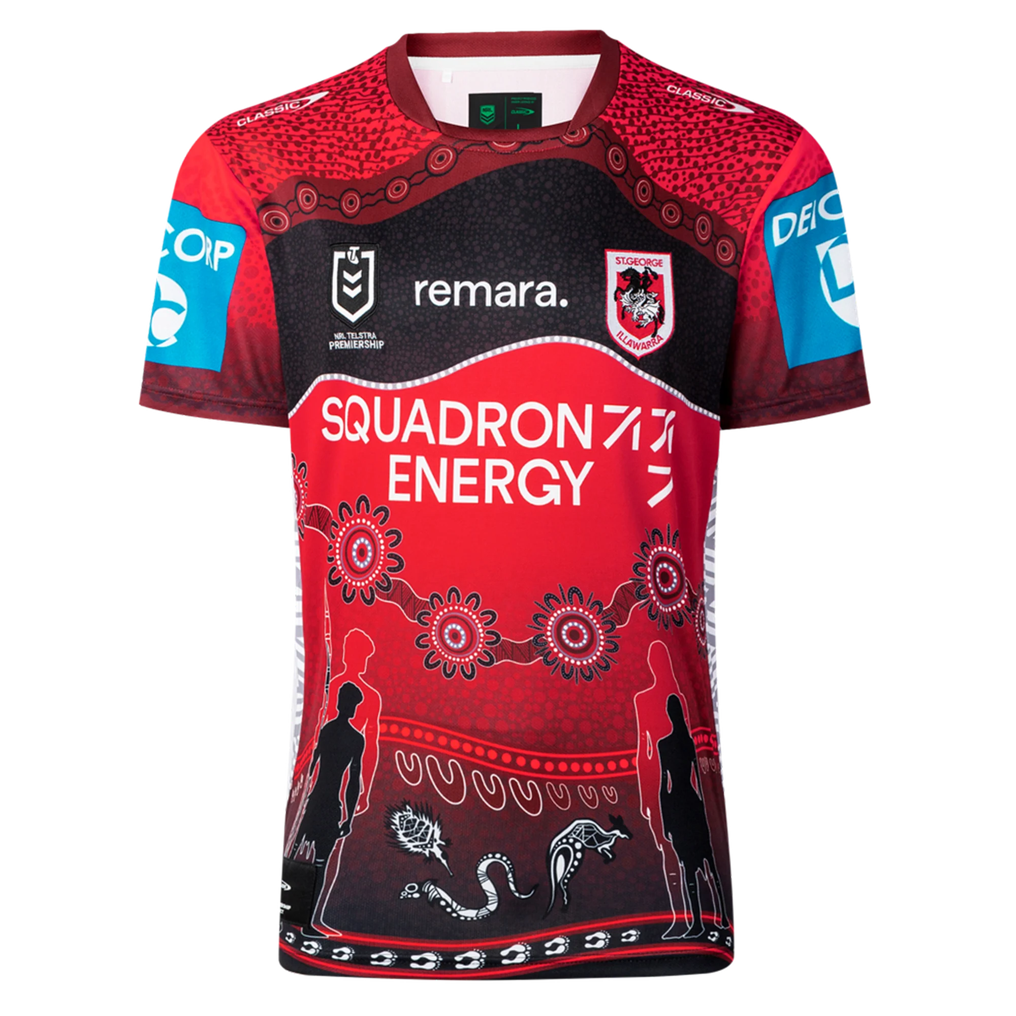 Dragons Indigenous NRL 25/26 Replica Jersey by Classic Sportswear