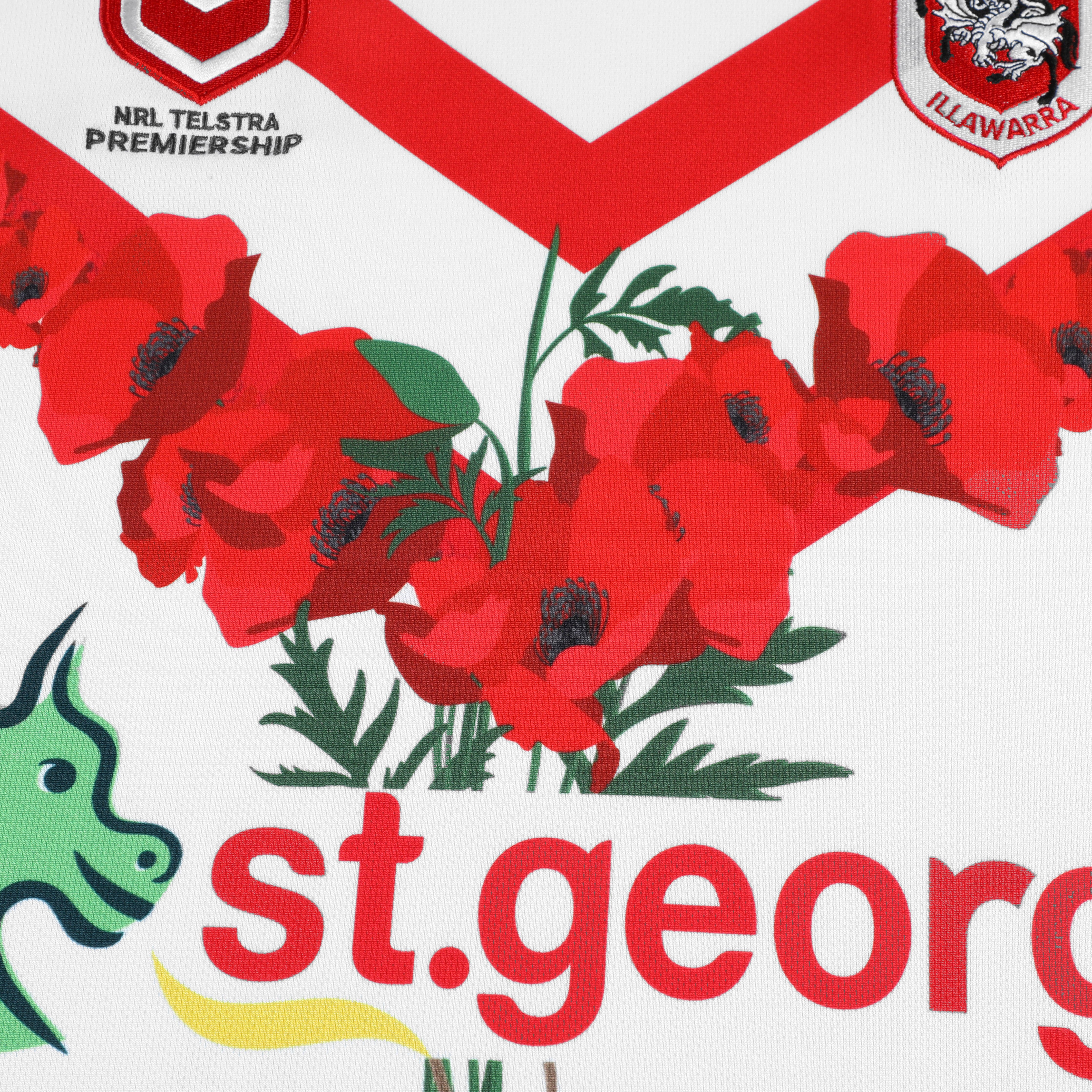 Dragons NRL Heritage Jersey by Classic Sportswear - Image 5
