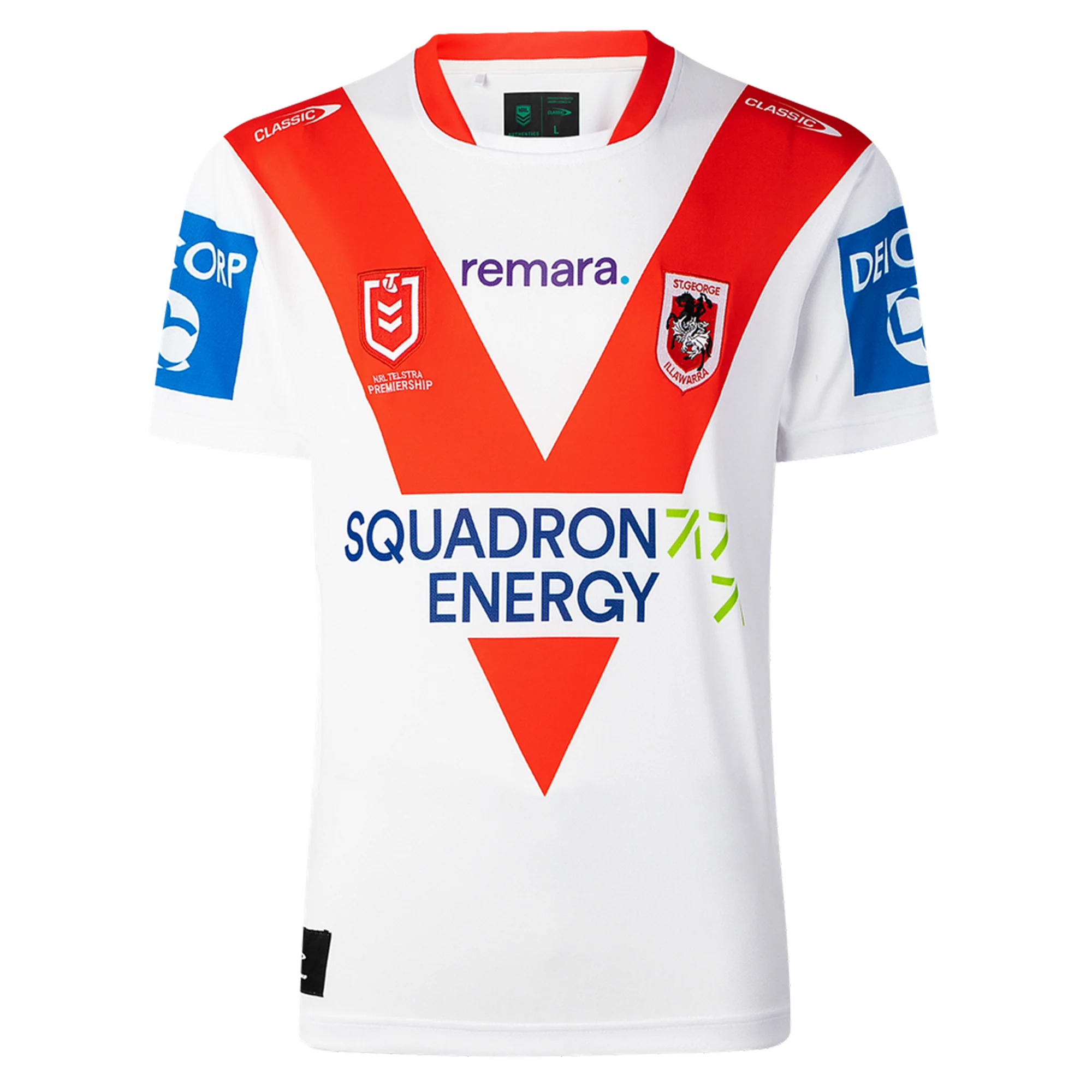 Dragons NRL 26/27 Replica Home Jersey by Classic Sportswear