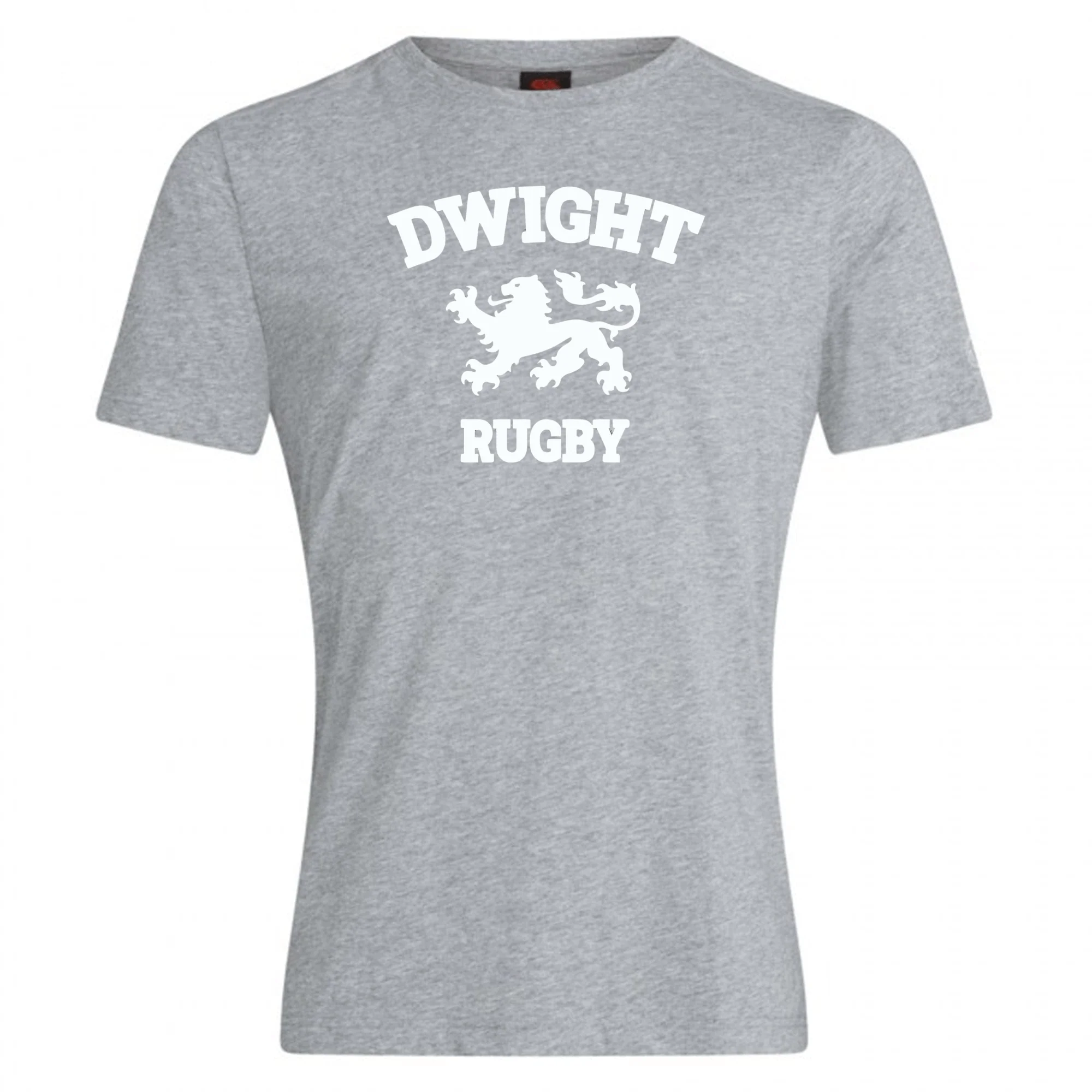 Dwight Rugby White Logo Club Plain Tee by Canterbury - Image 2