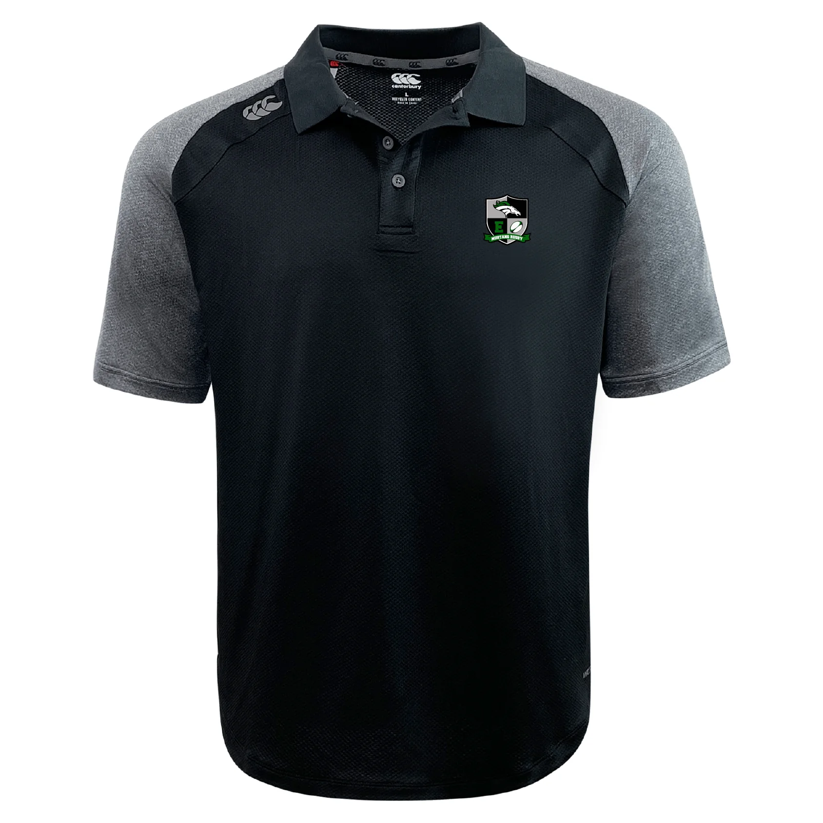 Eagle High Mustangs Elite Polo by Canterbury
