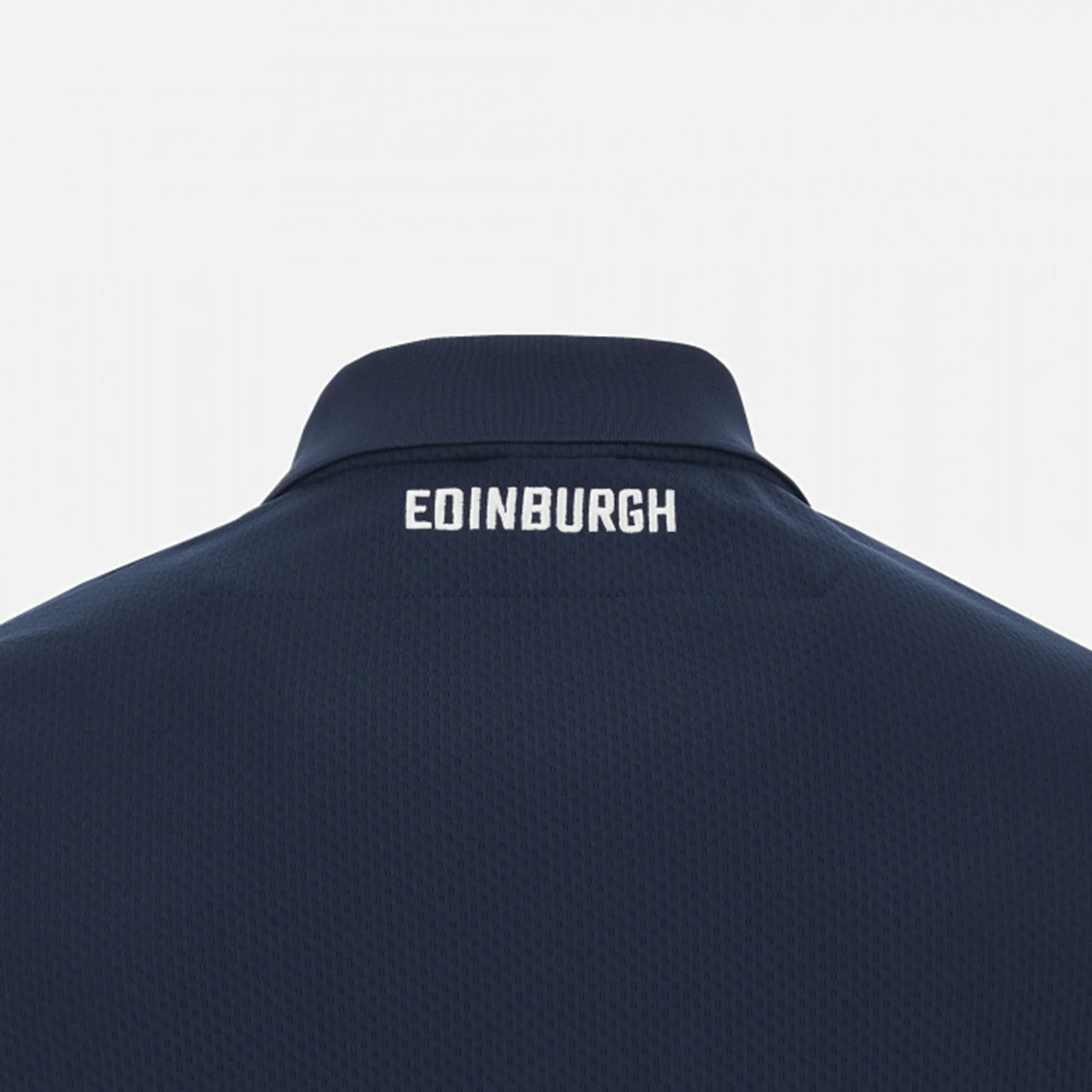 Edinburgh Rugby 23/24 Player Travel Polo by Macron - Image 4