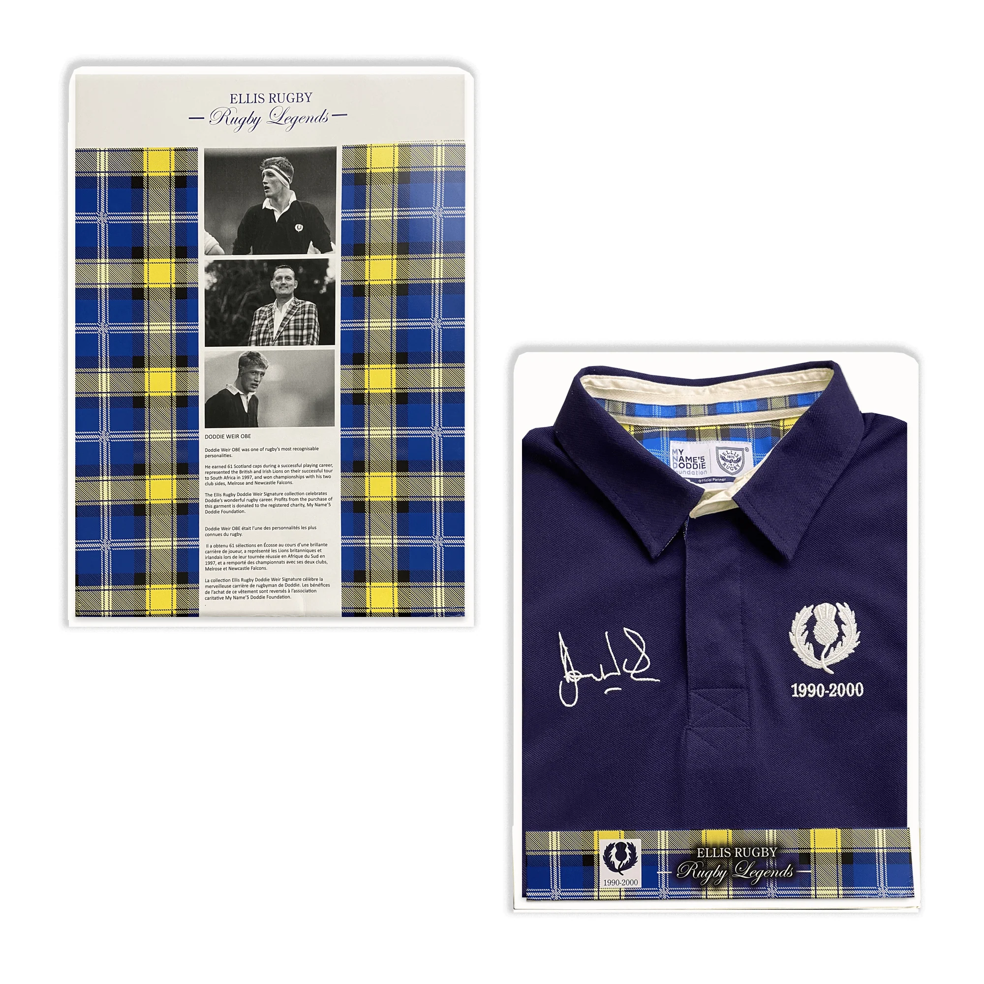 Ellis Rugby Doddie Weir Polo - Image 10