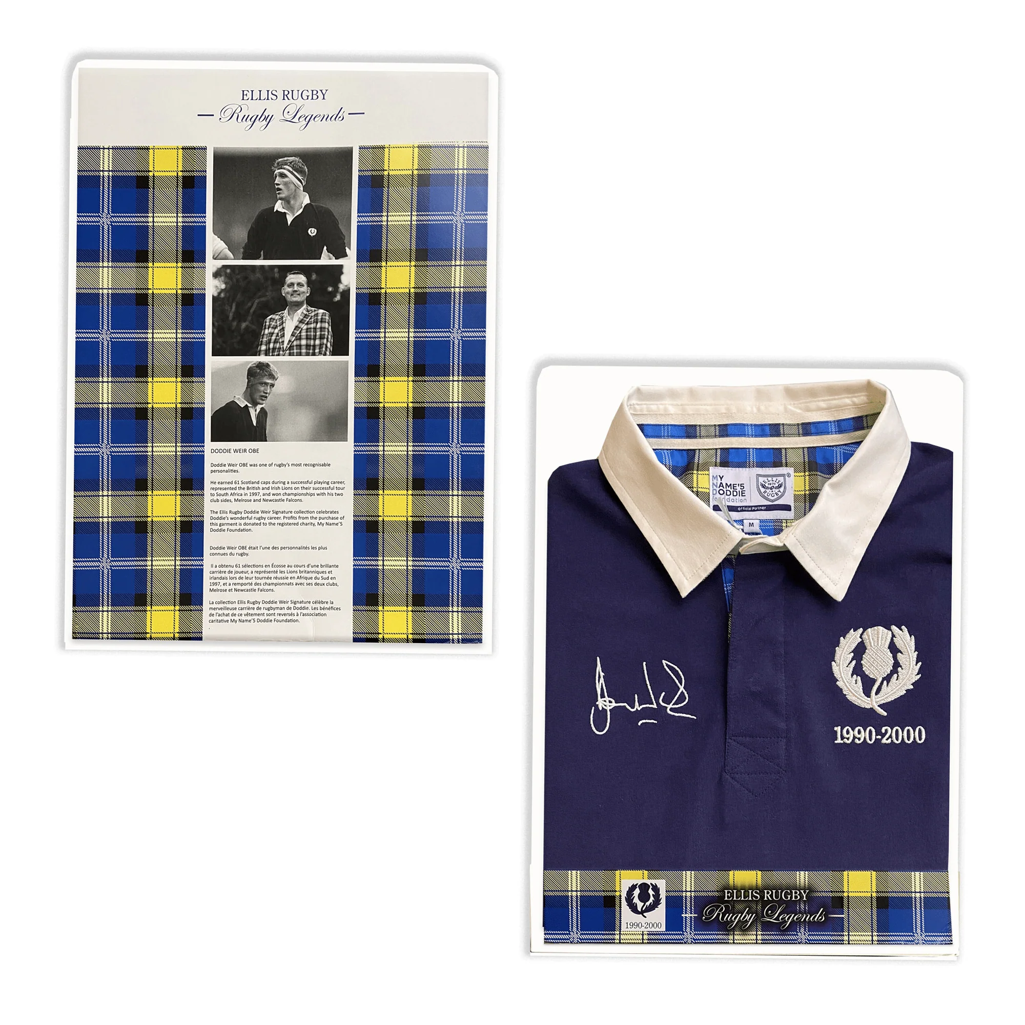 Ellis Rugby Doddie Weir Classic Jersey - Image 8