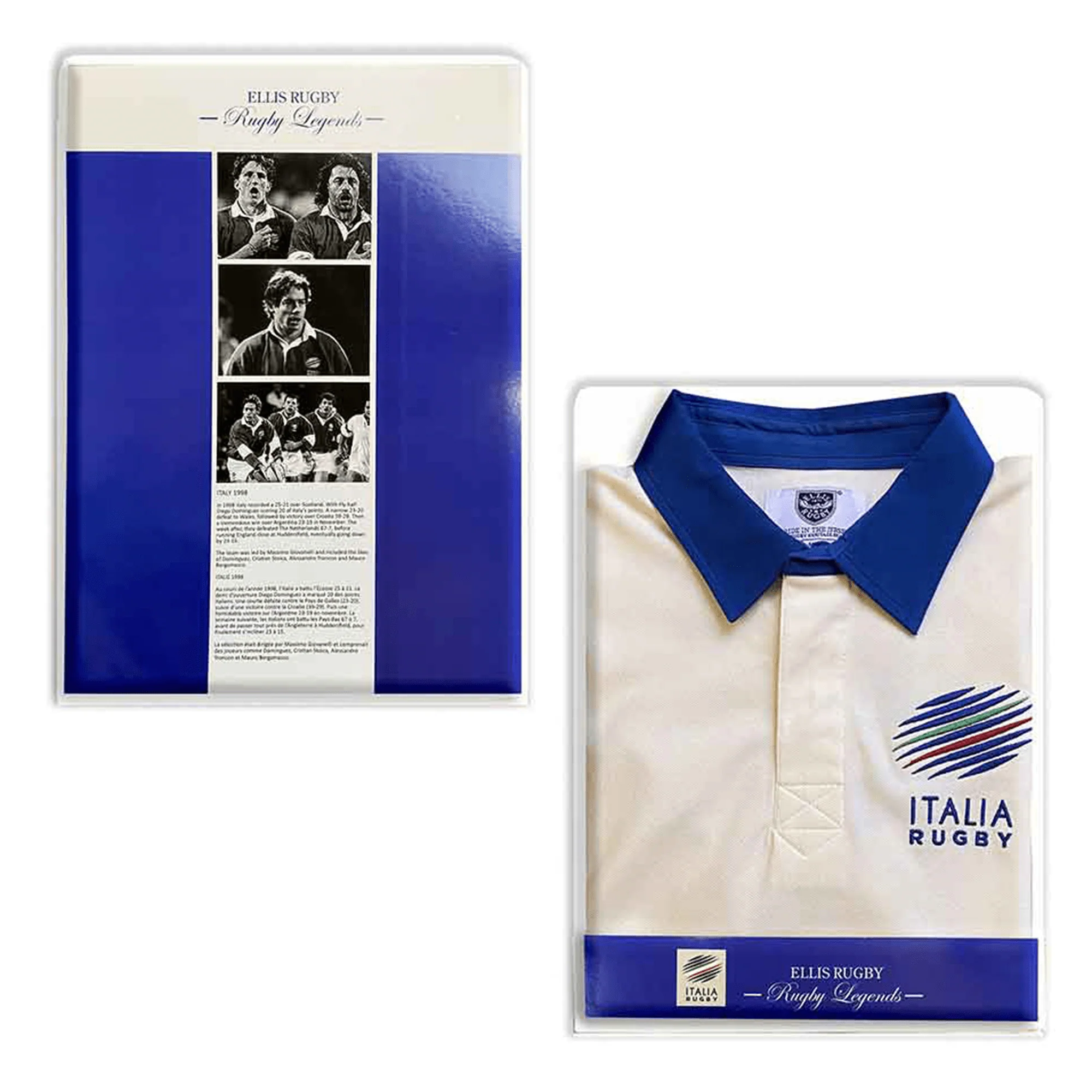 Ellis Rugby International Range Italy Rugby Polo - Image 6