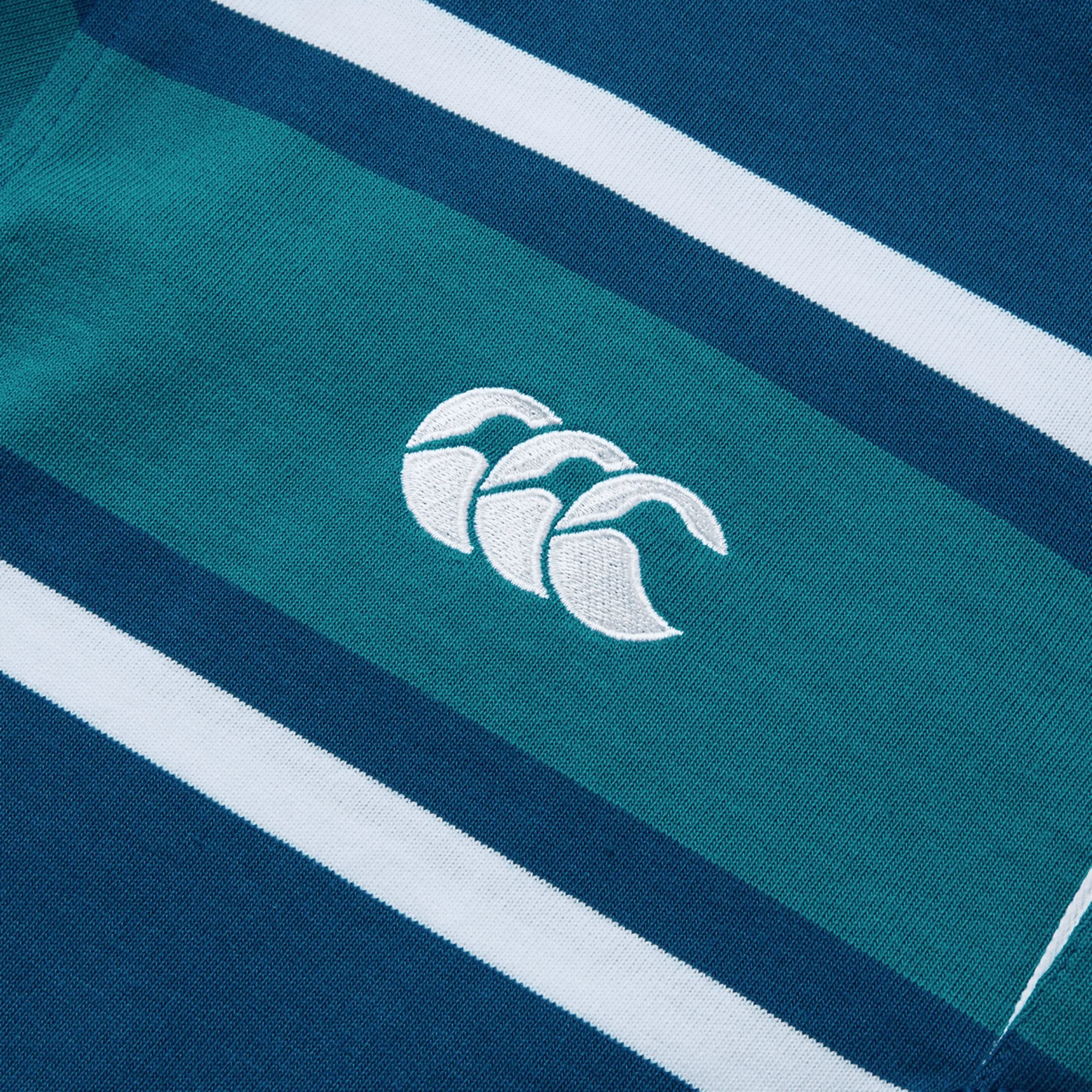 Canterbury Engineered Long Sleeve Striped Rugby Jersey - Image 20