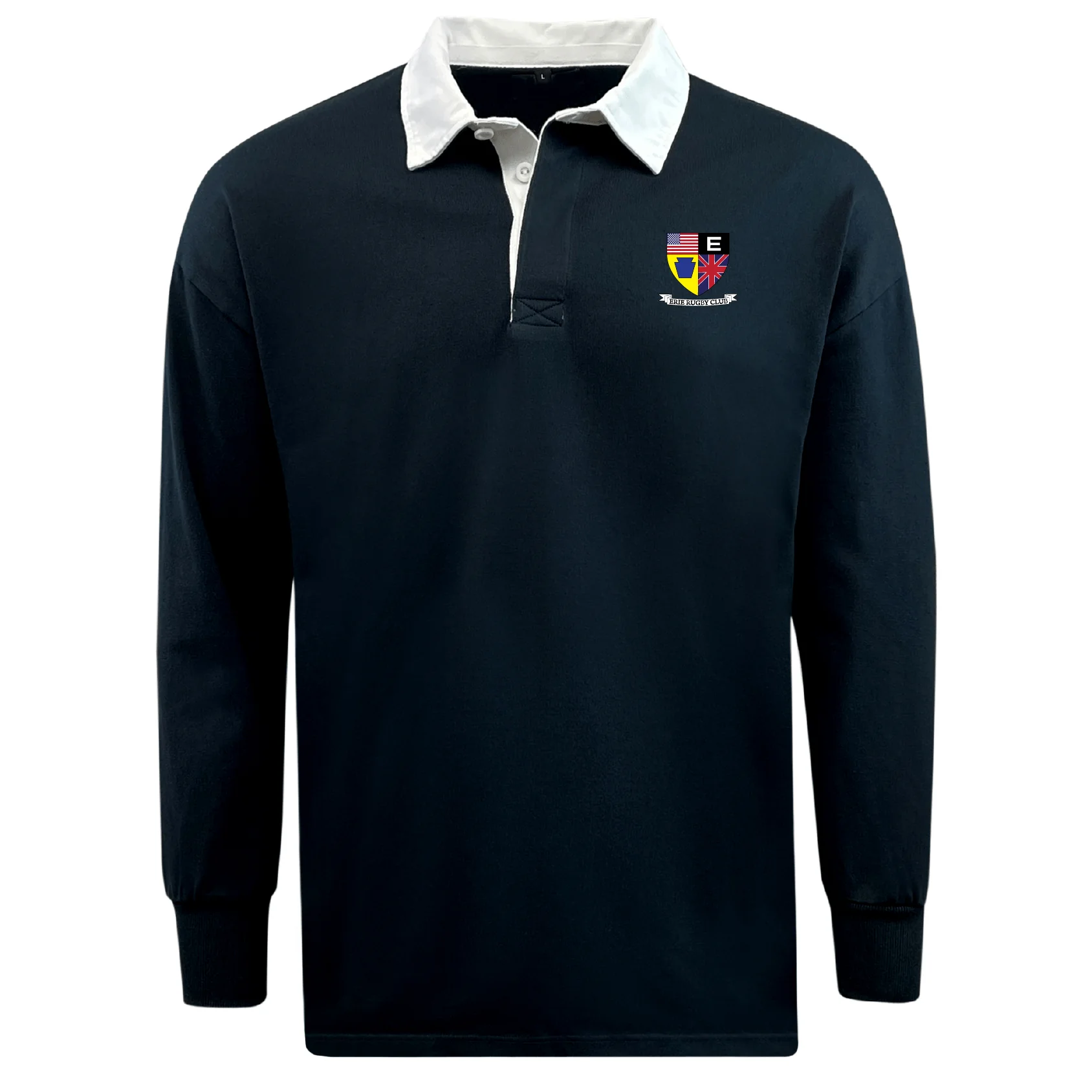 Erie Rugby Club Classic Long Sleeve Solid Rugby Jersey