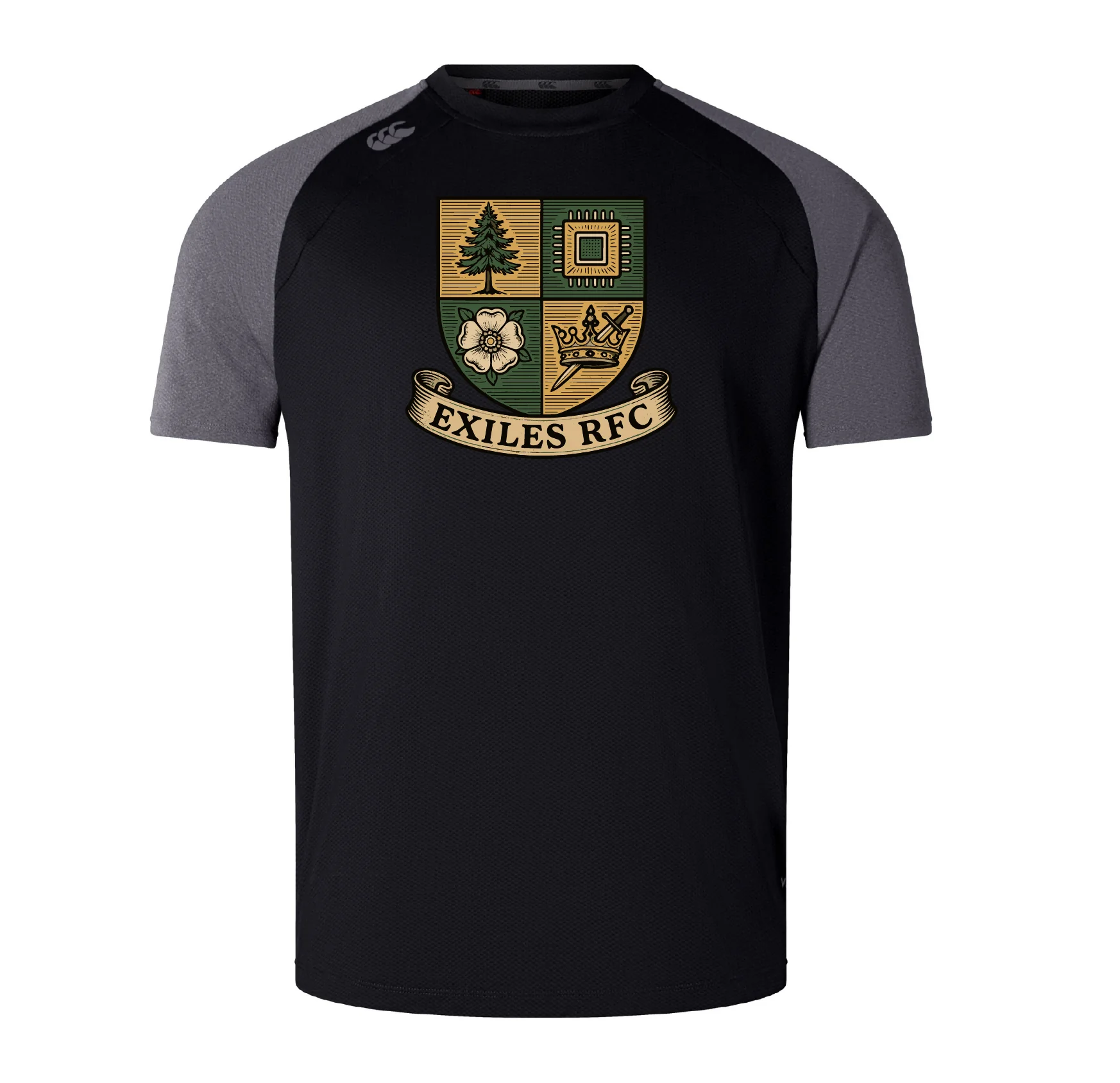 Exiles Rugby Football Club Elite Training Tee by Canterbury