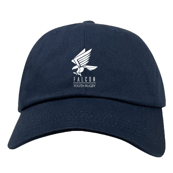 Falcon Youth Rugby Adult Low-Profile Cotton Twill Dad Cap - Image 2