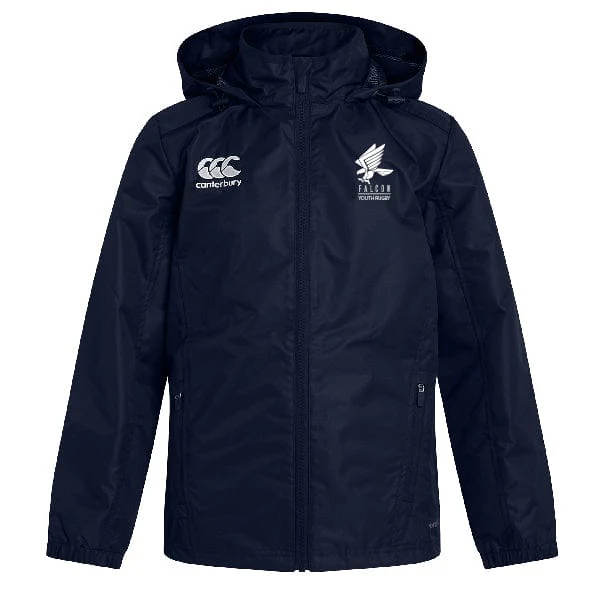 Falcon Youth Rugby Club Vaposhield Full Zip Rain Jacket by Canterbury