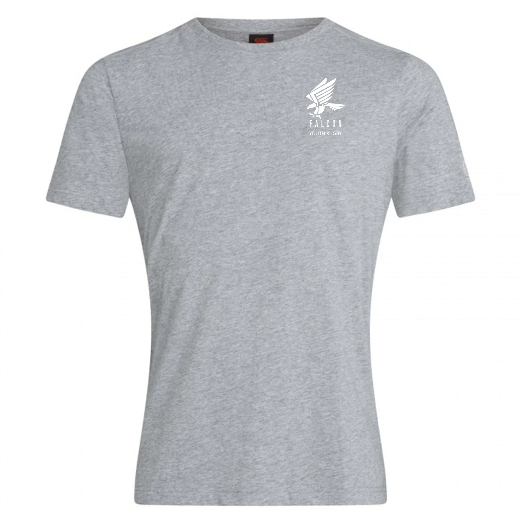 Falcon Youth Rugby Embroidered Club Plain Tee by Canterbury