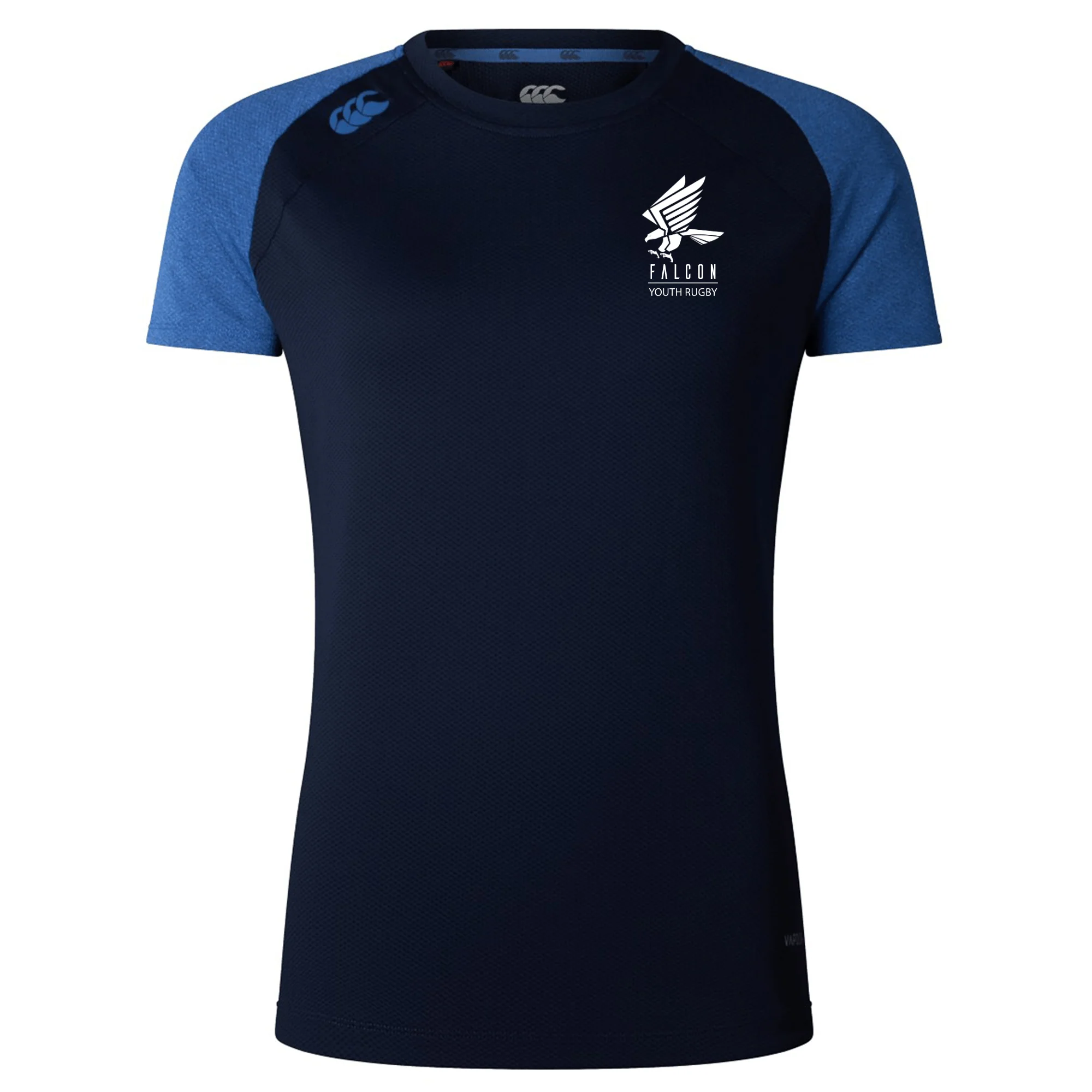 Falcon Youth Rugby Embroidered Women's Elite Training Tee by Canterbury