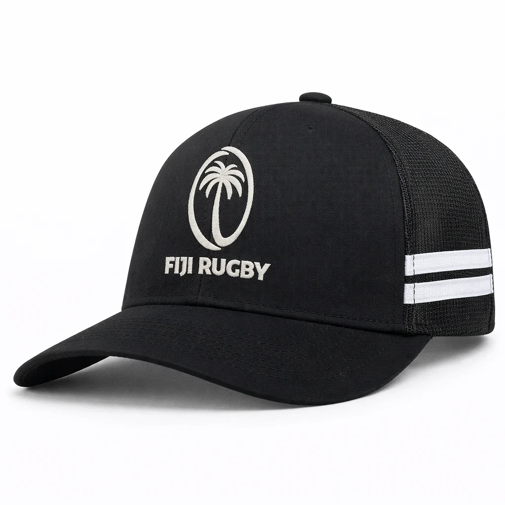 Fiji Low Profile Stripe Trucker Cap - Limited Edition - Image 2