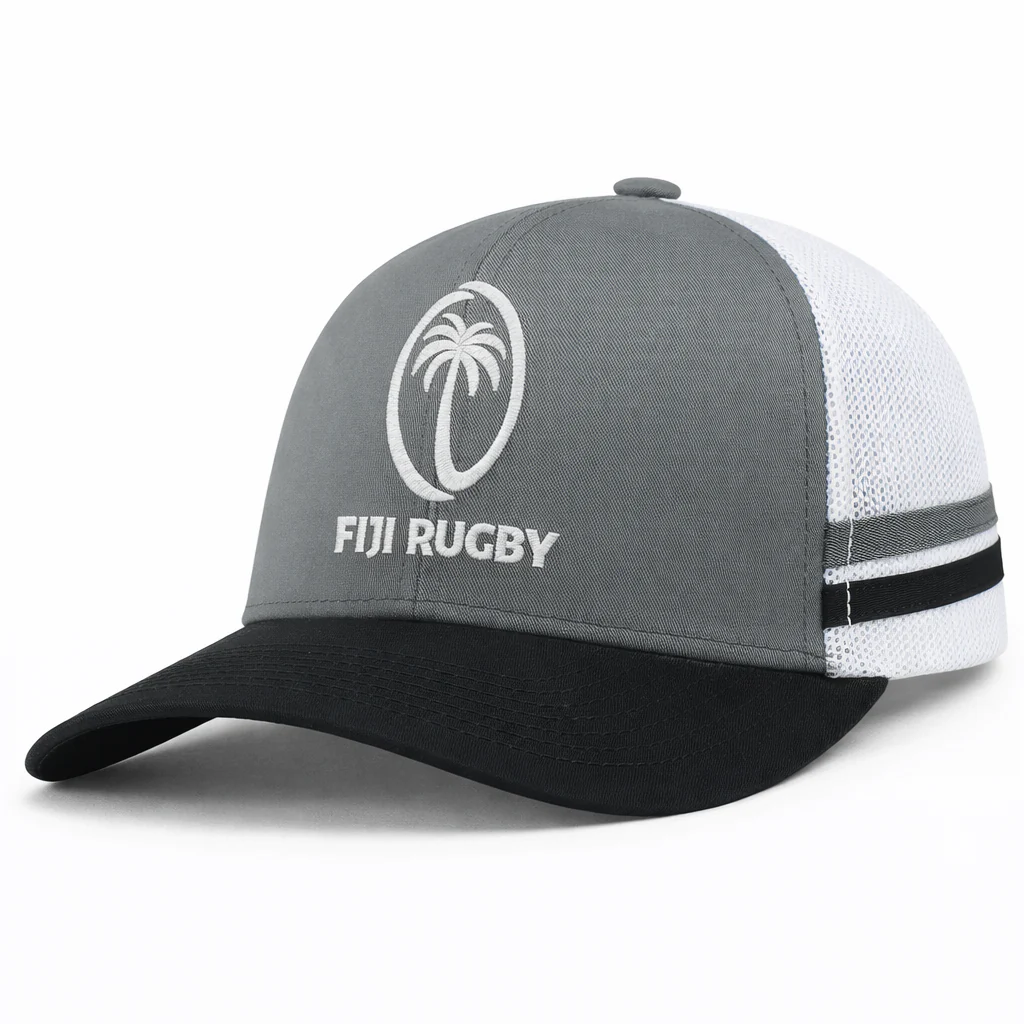 Fiji Low Profile Stripe Trucker Cap - Limited Edition - Image 5