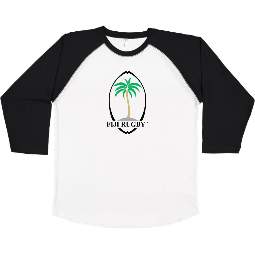 Fiji Throwback Baseball 3/4 Sleeve T-Shirt