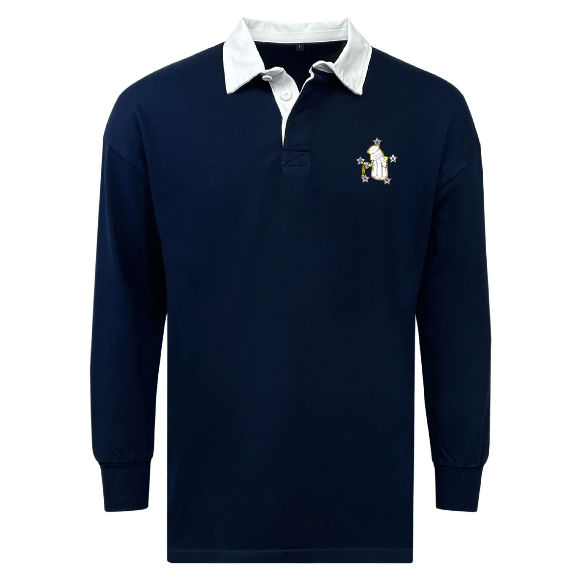 Five Star Rugby Classic Long Sleeve Solid Rugby Jersey
