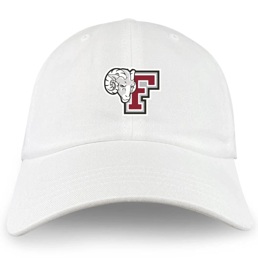 Fordham University Adult Low-Profile Cotton Twill Dad Cap - Image 3
