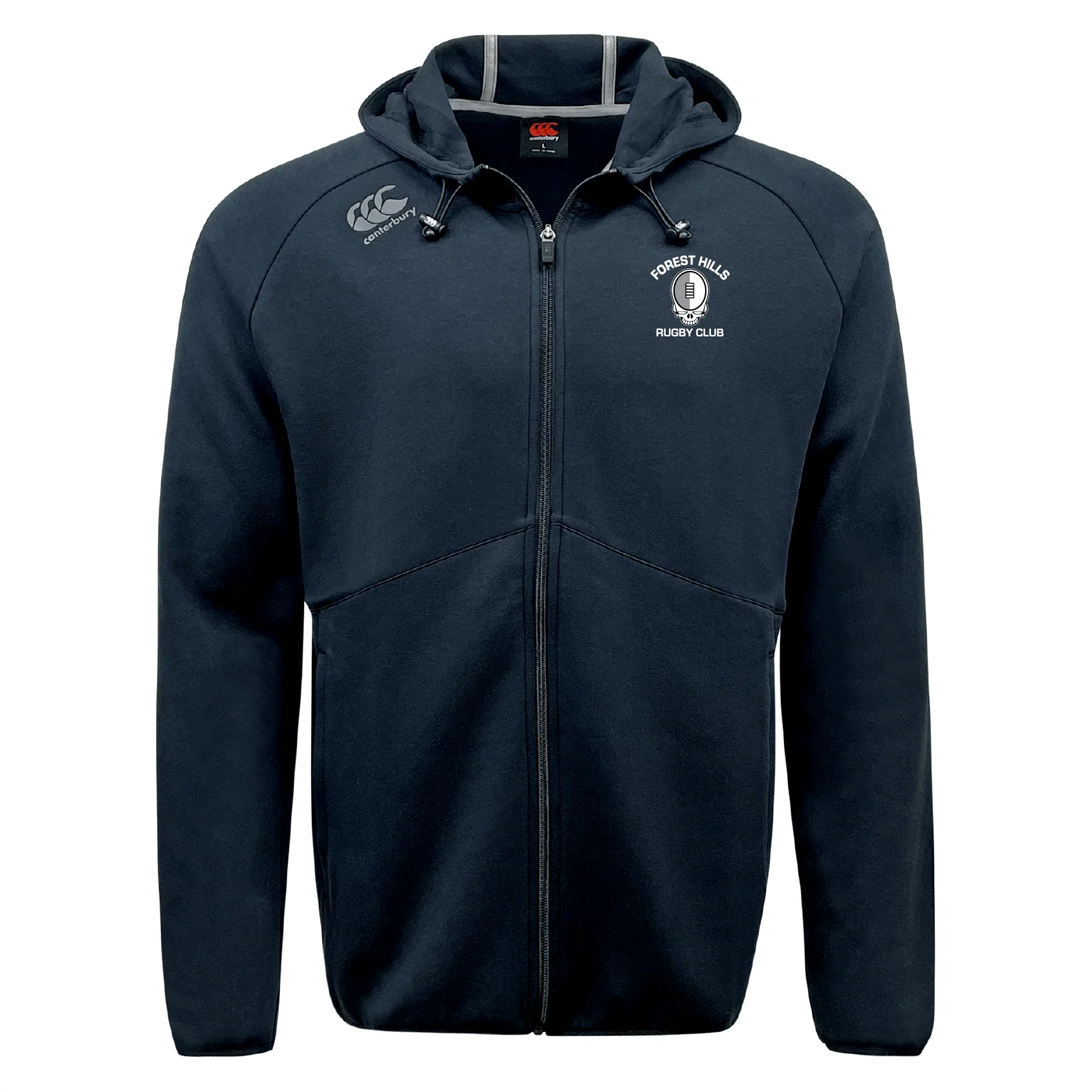 Forest Hills Rugby Tempo Vapodri Full-Zip Hoodie by Canterbury