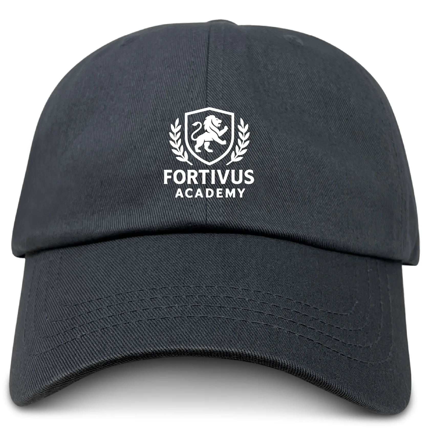 Fortivus Academy Adult Low-Profile Cotton Twill Dad Cap - Image 2